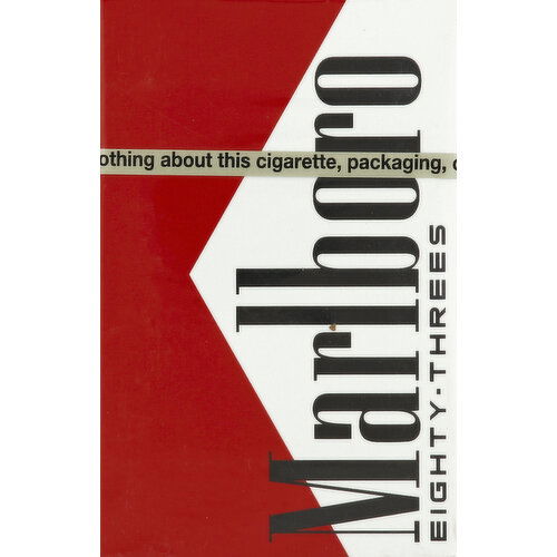 Marlboro Cigarettes, Eighty-Threes