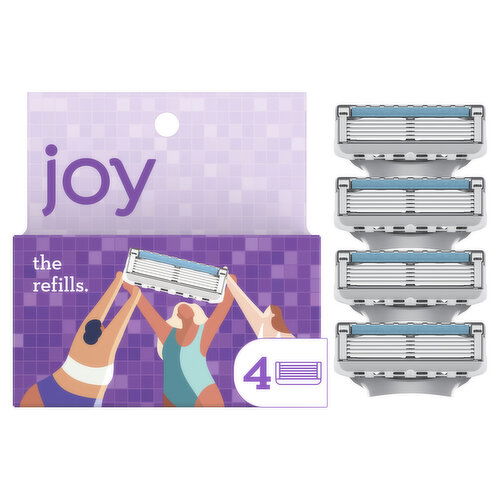 joy razor blade cartridge refill for women