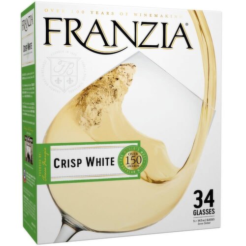 Franzia Crisp White House Favorites Blend Wine Box, 5.0 L    