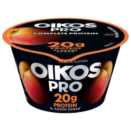 Oikos Pro Yogurt, Peach Flavored