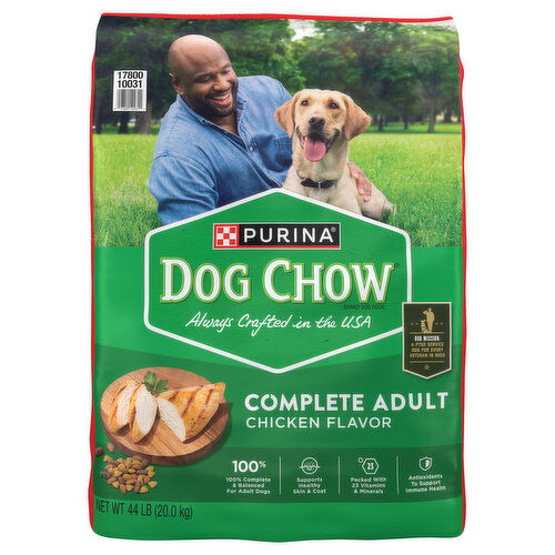 Dog Chow Complete Adult Chicken Flavor Dog Food - 44 Pound