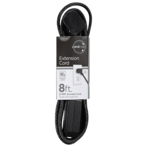 Cordinate Extension Cord, 8 Feet