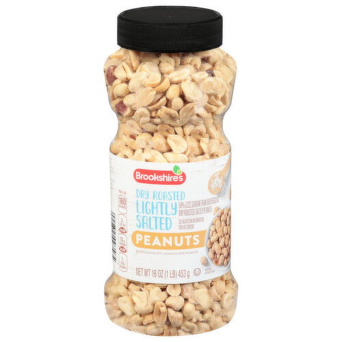 Brookshire's Dry Roasted Slightly Salted Peanuts