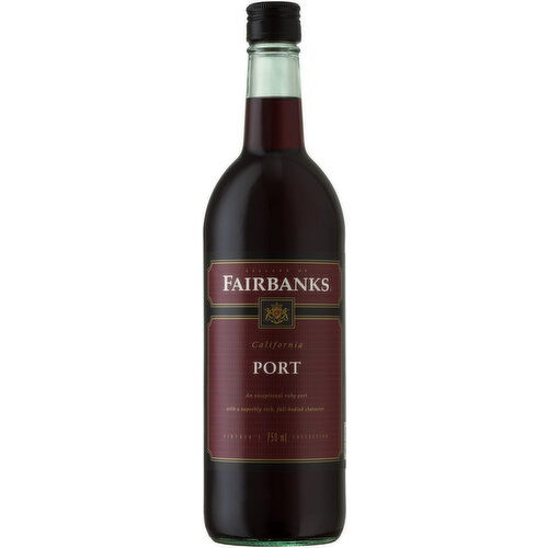 Fairbanks Port Blend California Port, 750 ml    