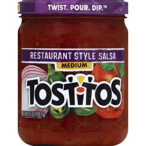 Tostitos Salsa, Restaurant Style, Medium