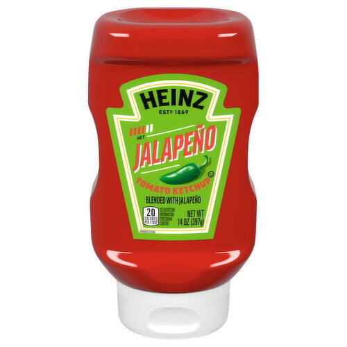 Heinz Tomato Ketchup, Jalapeno, Hot