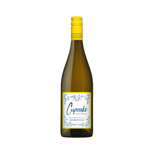 Cupcake Vineyards Chardonnay California White Wine, 750 ml    