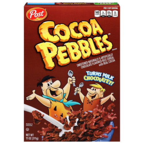 Cocoa Pebbles Chocolate Flavored Cereal - 11 Ounce