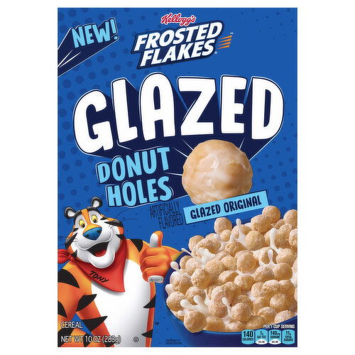 Frosted Flakes Donut Holes Glazed Original Cereal - 10 Ounce