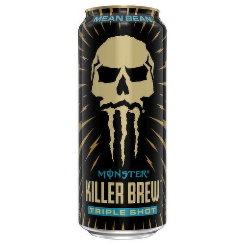 Monster Energy Coffee, Triple Shot, Mean Bean