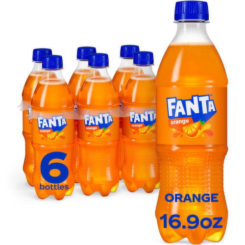 Fanta  Orange Soda Fruit Flavored Soft Drink