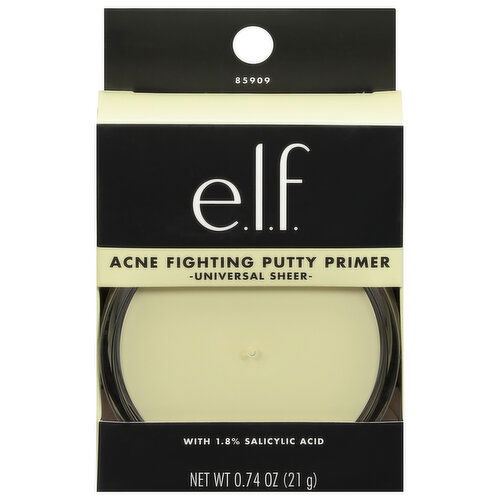 e.l.f. Putty Primer, Acne Fighting, Universal Sheer