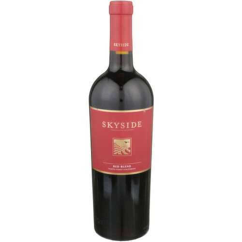 Skyside Red Blend Bordeaux Merlot California Wine, 750 ml    