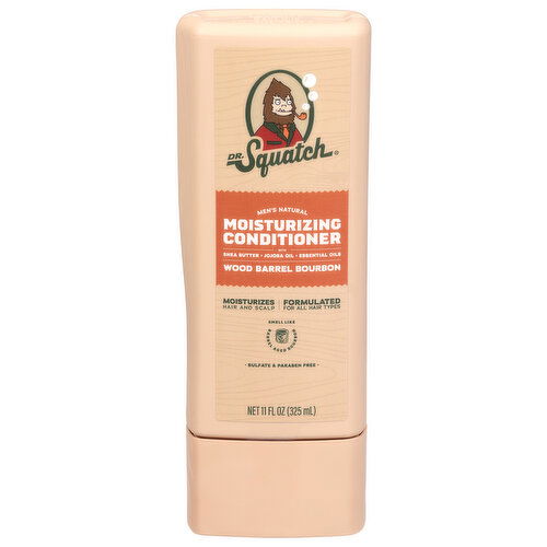 Dr. Squatch Wood Barrel Bourbon Moisturizing Conditioner - 11 Fluid Ounce