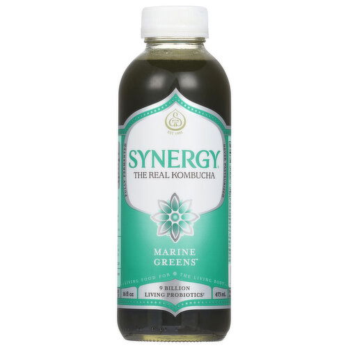 Synergy Kombucha, Marine Greens