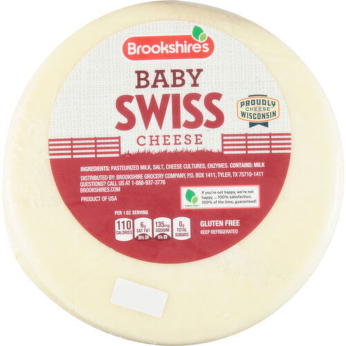 Brookshire's Deli Baby Swiss Cheese