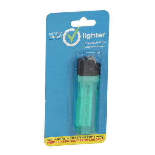 Simply Done Lighter