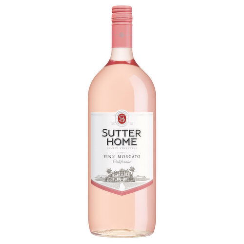 Sutter Home Pink Moscato California Rose Wine, 1.5 L    