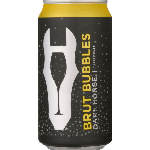 Dark Horse Sparkling Brut Wine 375ml Can 