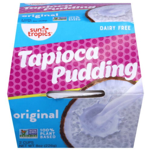 Sun Tropics Tapioca Pudding, Dairy Free, Original