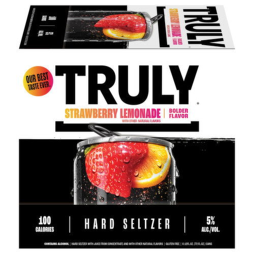 Truly Hard Seltzer, Strawberry Lemonade