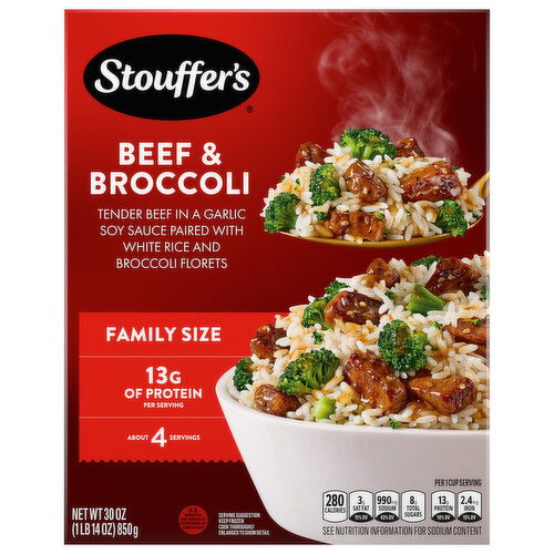 Stouffer's Beef & Broccoli, Family Size