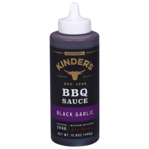 Kinder's Black Garlic BBQ Sauce - 15.8 Ounce