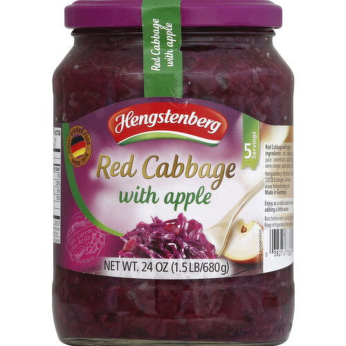 Hengstenberg Red Cabbage, with Apple, Traditional