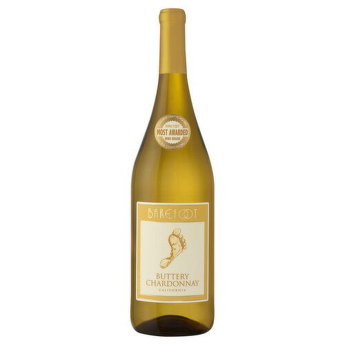 Barefoot Cellars Buttery Chardonnay White Wine 750ml 