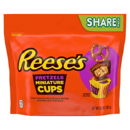 Reese's Pretzels Miniature Cups, Share Pack