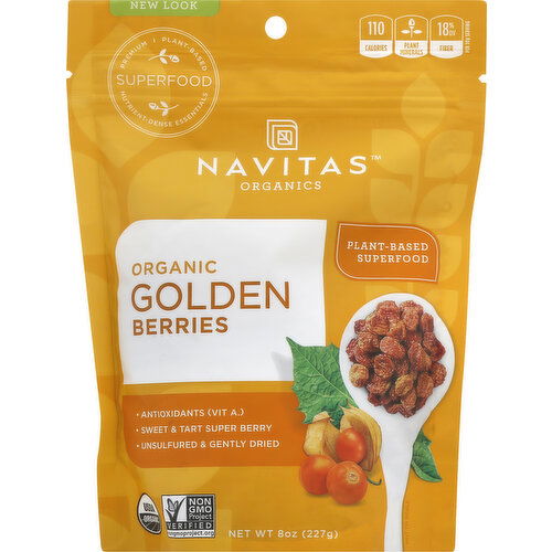 Navitas Golden Berries, Organic