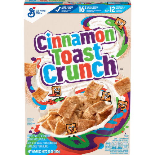 Cinnamon Toast Crunch Cereal - 12 Ounce