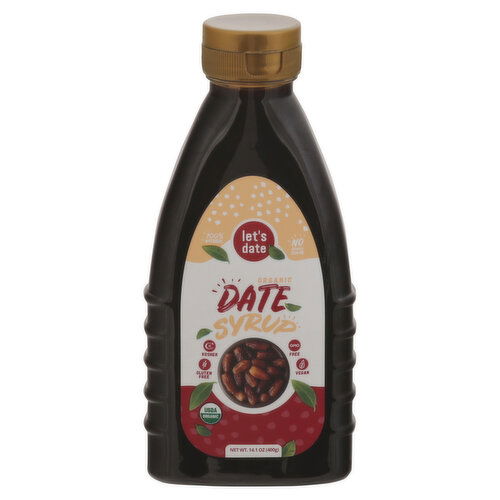 Let's Date Date Syrup, Organic