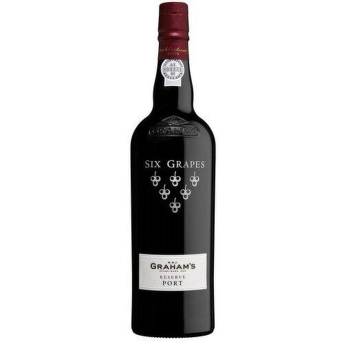 Graham's Six Grapes Reserve Portugal Port, 750 ml    