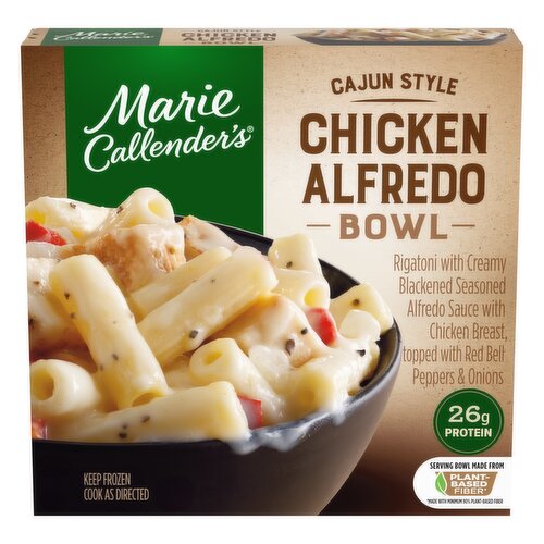 Marie Callender's New Orleans Style Chicken Alfredo Bowl, Frozen Meal