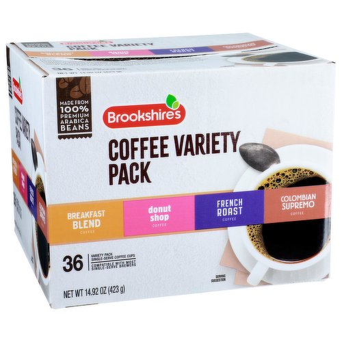 Brookshire's Single Serve Coffee Cup Variety Pack