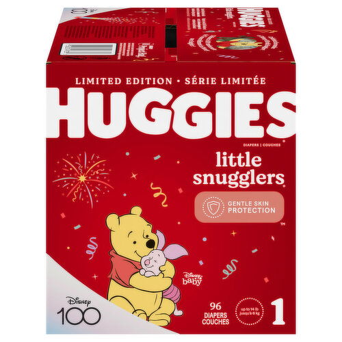 Huggies Diapers, 1 (Up to 14 lb), Disney Baby