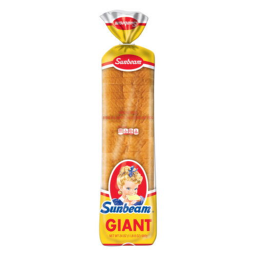 Sunbeam Bread, Enriched, Giant