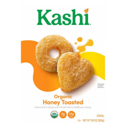 Kashi Organic Honey Toasted Cereal - 10.6 Ounce