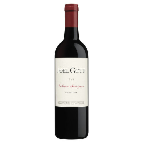 Joel Gott 815 Cabernet Sauvignon California Red Wine, 750 ml    