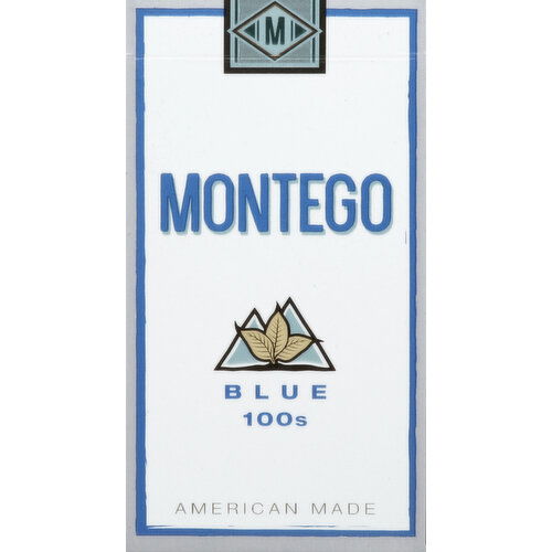 Montego Cigarettes, Class A, Blue 100s