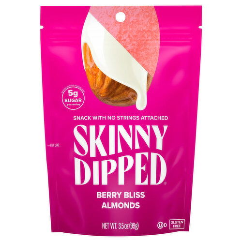 SkinnyDipped Berry Bliss Almonds - 3.5 Ounce