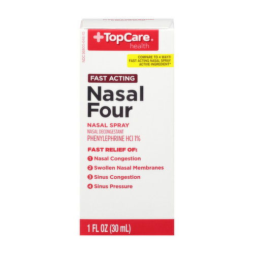 Topcare Nasal Four, Fast Acting