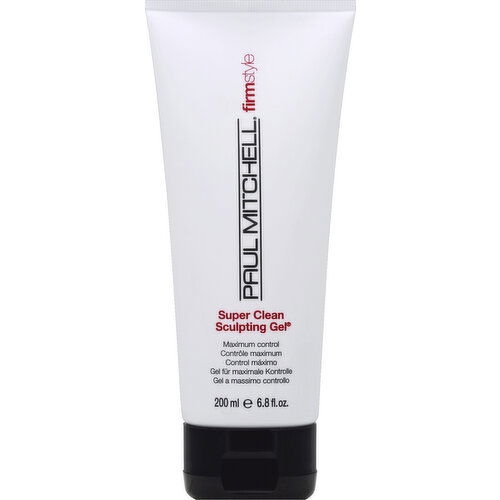 Paul Mitchell Sculpting Gel, Super Clean, Firm Style