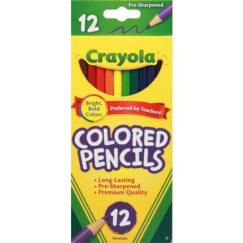 Crayola Pencils, Colored