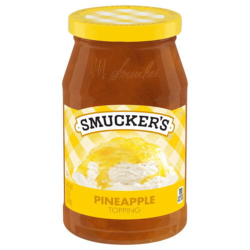 Smucker's Pineapple Topping - 12 Ounce