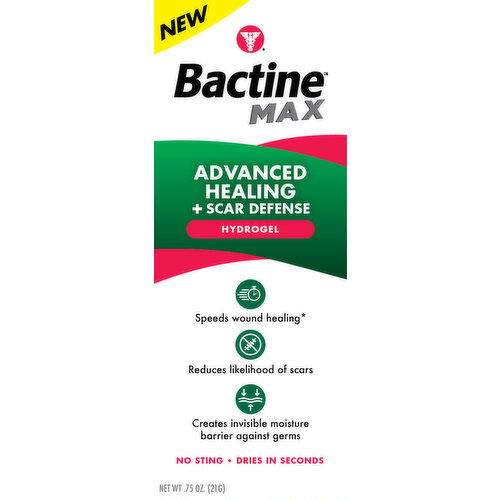 Bactine Advanced Healing + Scar Defense, Hydrogel