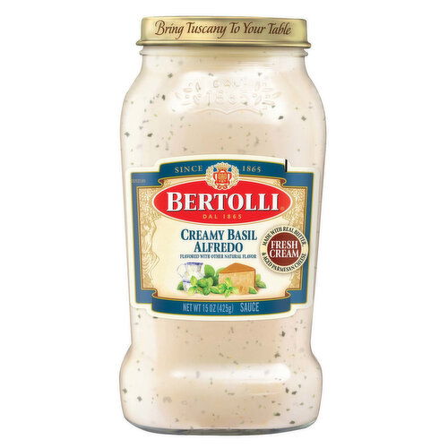 Bertolli Sauce, Creamy Basil Alfredo