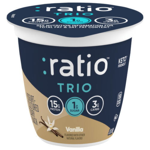 Ratio Vanilla Yogurt - 5.3 Ounce