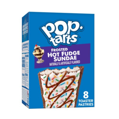 Pop-Tarts Toaster Pastries, Frosted Hot Fudge Sundae - 13.5 Ounce